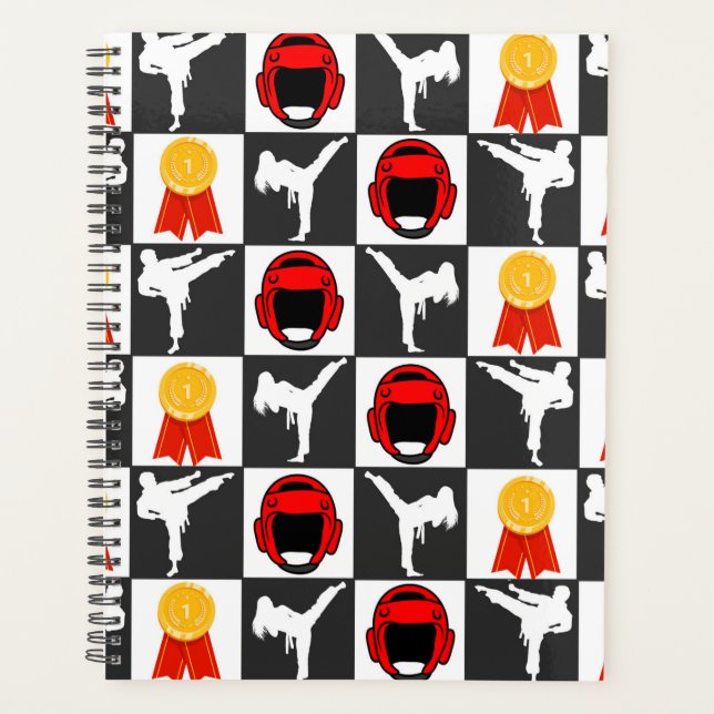 Agenda Unique Martial Arts Planner Journal (Frente)