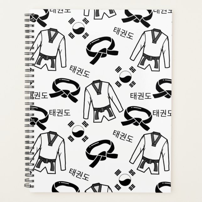Agenda Unique Martial Arts Planner Journal (Frente)