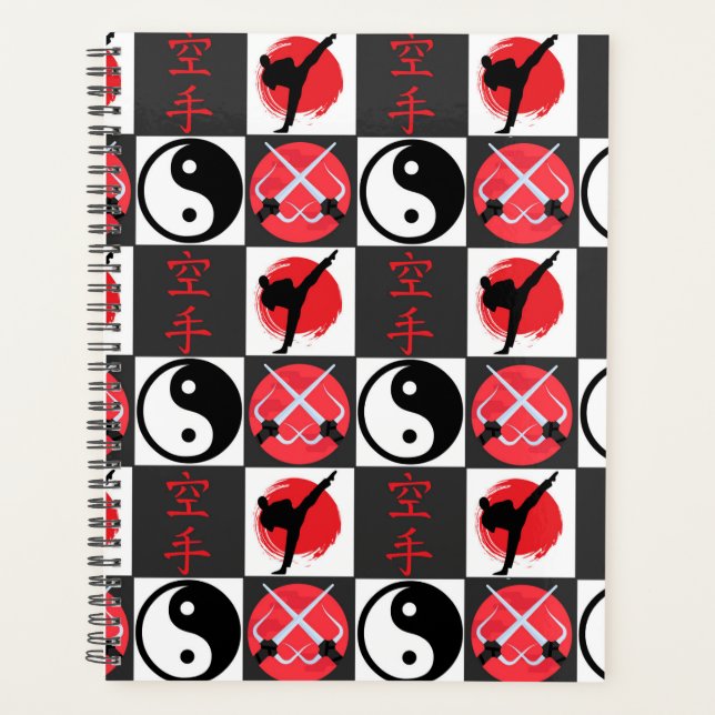 Agenda Unique Martial Arts Planner Journal (Frente)