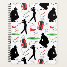 Unique Men’s Golf Planner Journal