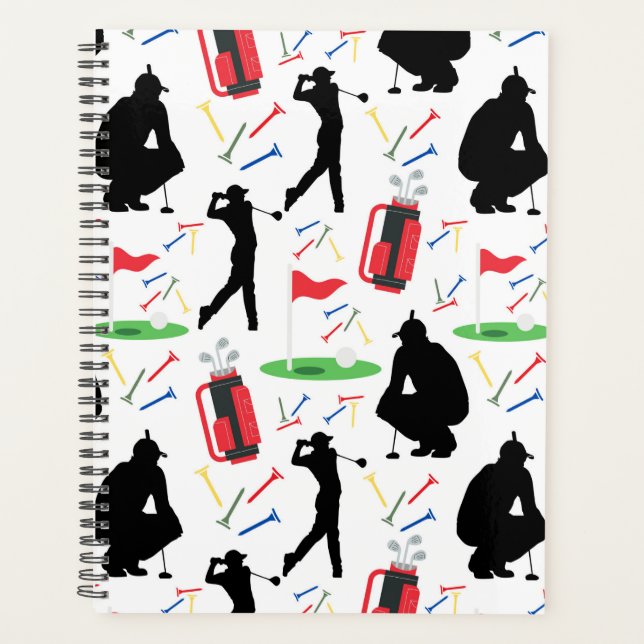 Agenda Unique Men’s Golf Planner Journal (Frente)