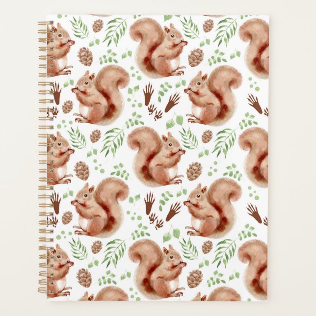 Agenda Unique Squirrels Planner Journal (Frente)