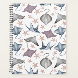 Agenda Unique Stingrays Planner Journal