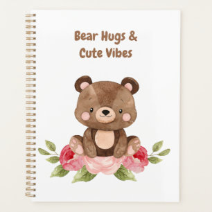 Agenda Urso Abraço e Planner das Víblias