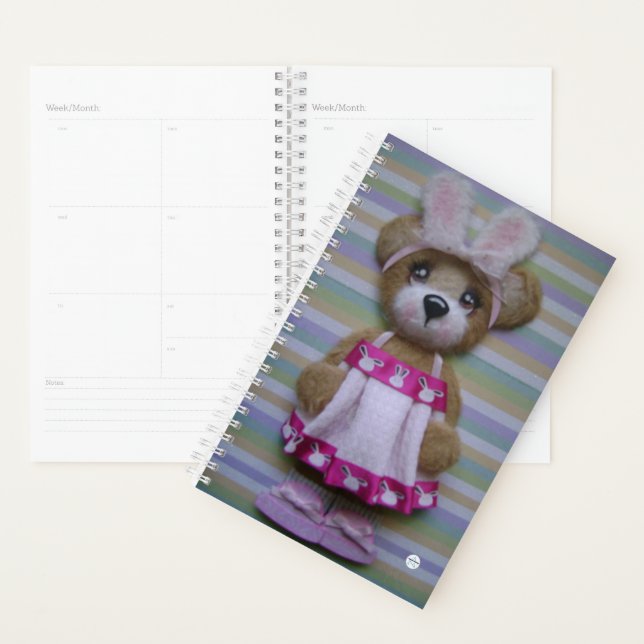 Agenda Urso-Arrasador Rosa (Exibição)