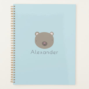 Agenda Urso de Corte Personalizado