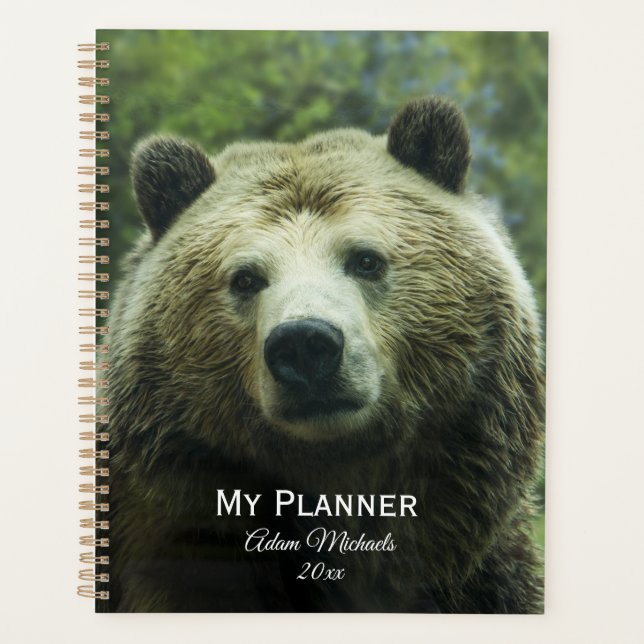 Agenda Urso Grizzly (Frente)