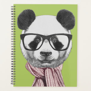 Agenda Urso Panda Pronto Para Inverno