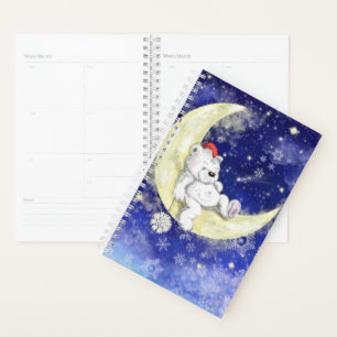 Agenda Urso Pequeno Doce Sonhando - Bonito