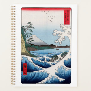Agenda Utagawa Hiroshige - Mar ao largo de Satta, Provínc