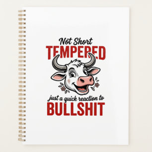 Agenda Vaca Engraçada Temperada Vintage