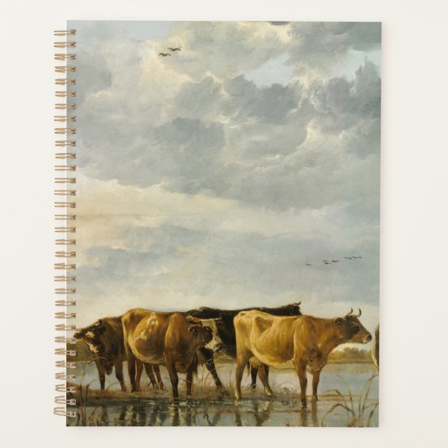 Agenda Vacas no rio Aelbert Cuyp   (Frente)