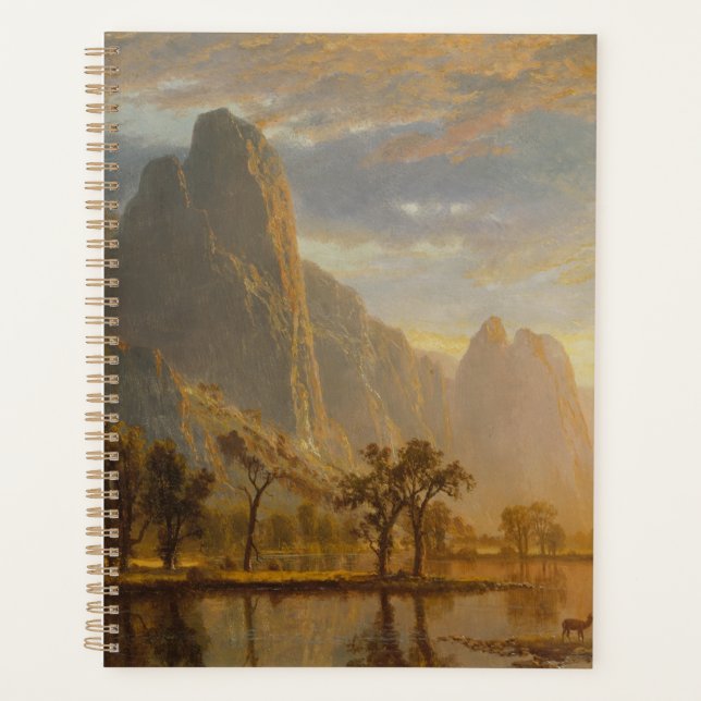 Agenda Vale do Yosemite (1864) - Albert Bierstadt (Frente)