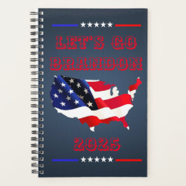 Agenda Vamos Personalizado VAI BRANDON Trump 2025 Semanal
