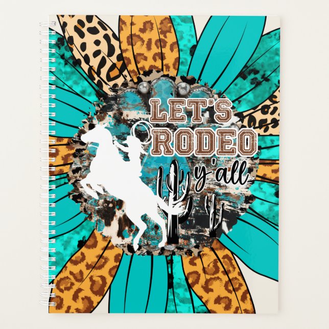 Agenda Vamos Rodeo Y'all (Frente)