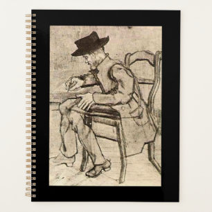 Agenda Van Gogh - Homem Escrevendo, À Esquerda,
