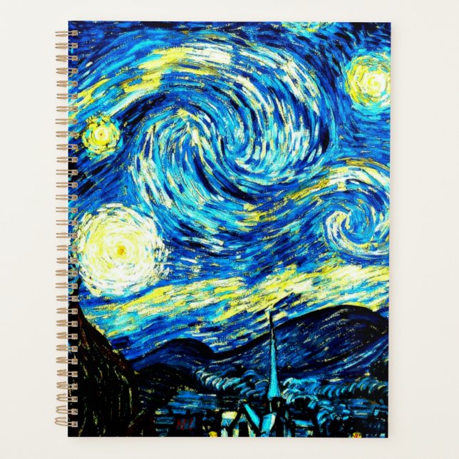 Agenda Van Gogh - Noite Estrelada (Frente)