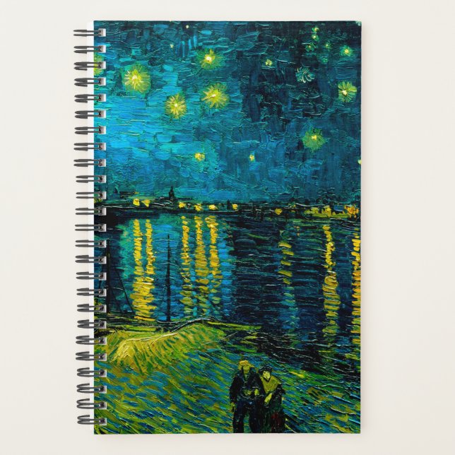 Agenda Van Gogh Starry Night Over the Rhône (Frente)