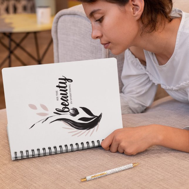 Agenda Veja A Beleza Em Todo Planeador (See the beauty in everything with this unique planner! )