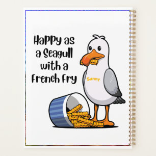 Agenda Veja o carro TRAM e Sunny Seagull comendo batatas 