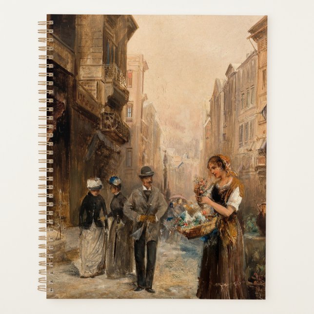 Agenda Vendedor de Flores - Emil Barbarini (Frente)