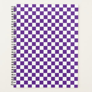 Agenda Verificado em roxo e branco em 2024