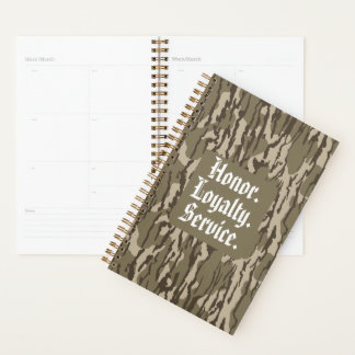 Agenda Veteranos Militares Honoram Camuflagem Bottom Land