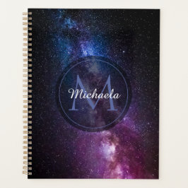 Agenda Via Látea, cores brilhantes, monograma personalizá