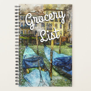 Agenda Viagem à Loja de Grocery Veneza Gondolas