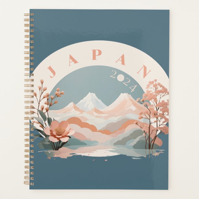 Agenda Viagem do Japão 2024 Trip (Frente)