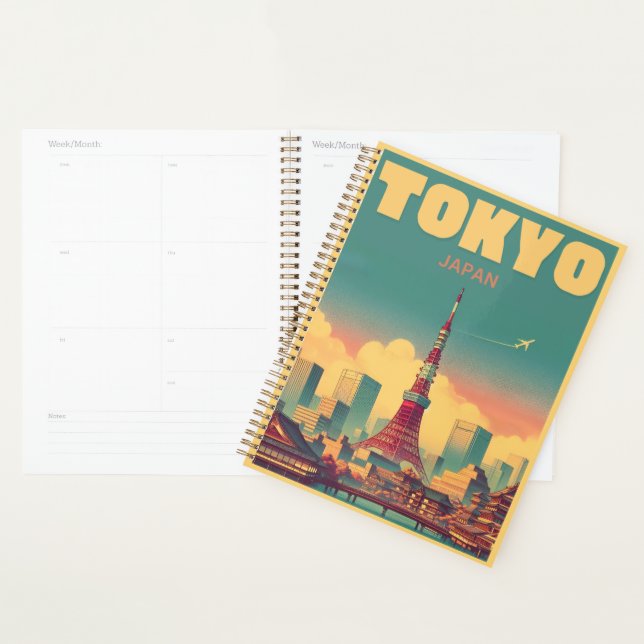 Agenda Viagem do Japão Torre de Tóquio presentes (Exibição)