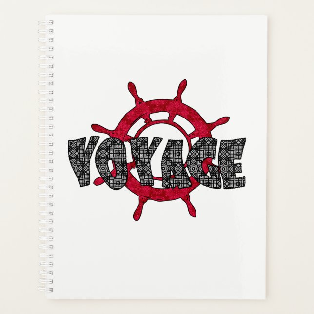 Agenda Viagem, mar (Frente)