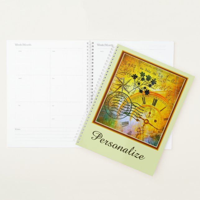 Agenda Viagem no tempo personalizada (Exibição)
