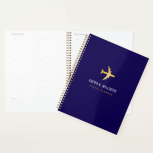 Agenda Viagem Planner de notas de viagem