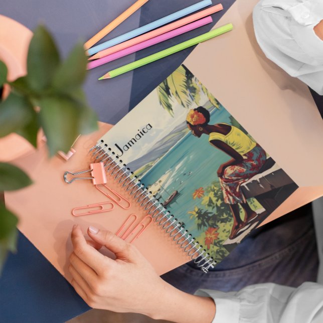 Agenda Viagens vintage Poster jamaicana (Criador carregado)