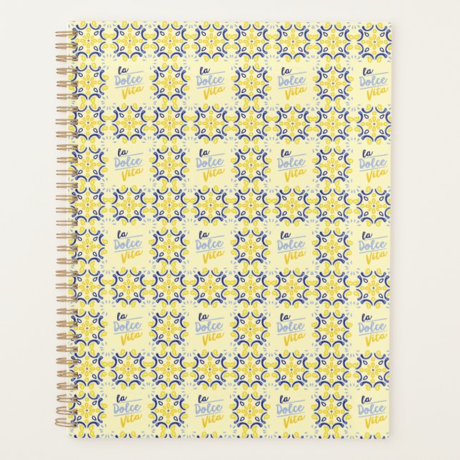 Agenda Vibe da vida italiana (Frente)