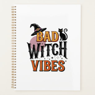 Agenda Vibrações de Bruxa Má Vintage Design de Camisa de 