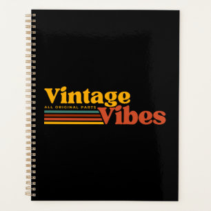 AGENDA VIBRAÇÕES RETRÔ TODAS AS PEÇAS ORIGINAIS
