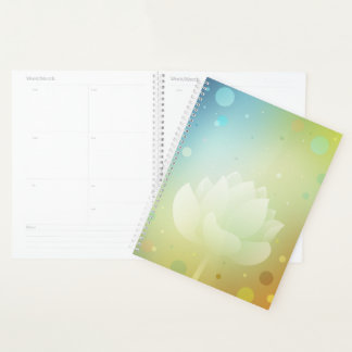 Agenda Vibrant Lotus Hardcover Planner