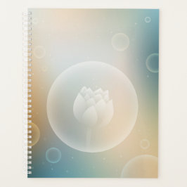 Agenda Vibrant Lotus Hardcover Planner