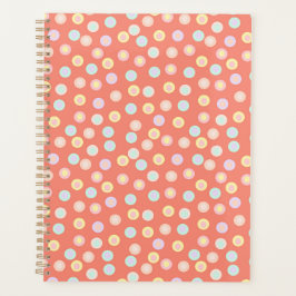 Agenda Vibrant Pastel Polka Dot Background: Brighten up