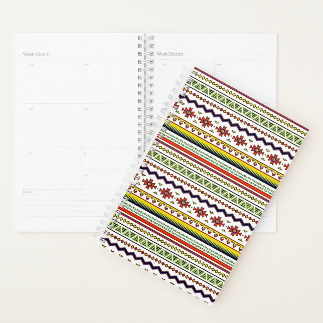 Agenda Vibrante tribal primavera (Exibição)