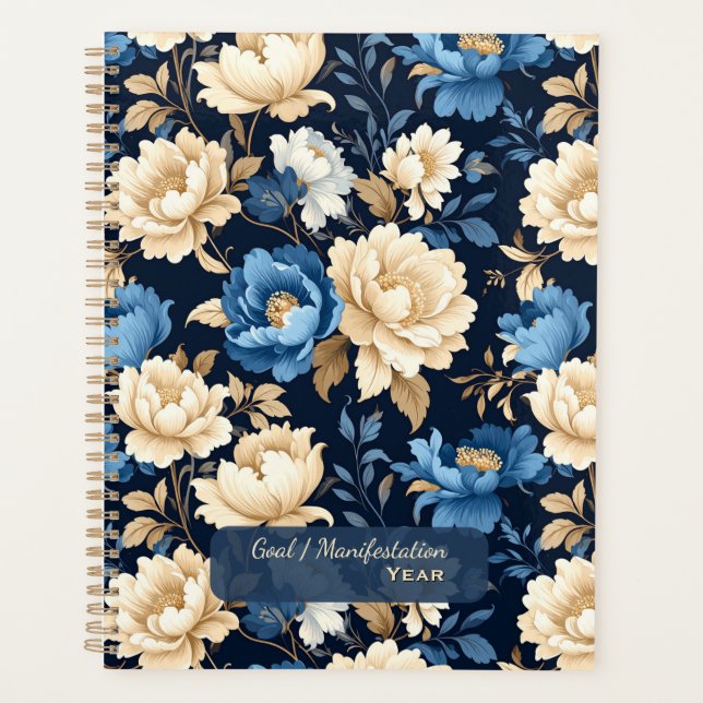 Agenda Victorian Flowers Blue (Frente)