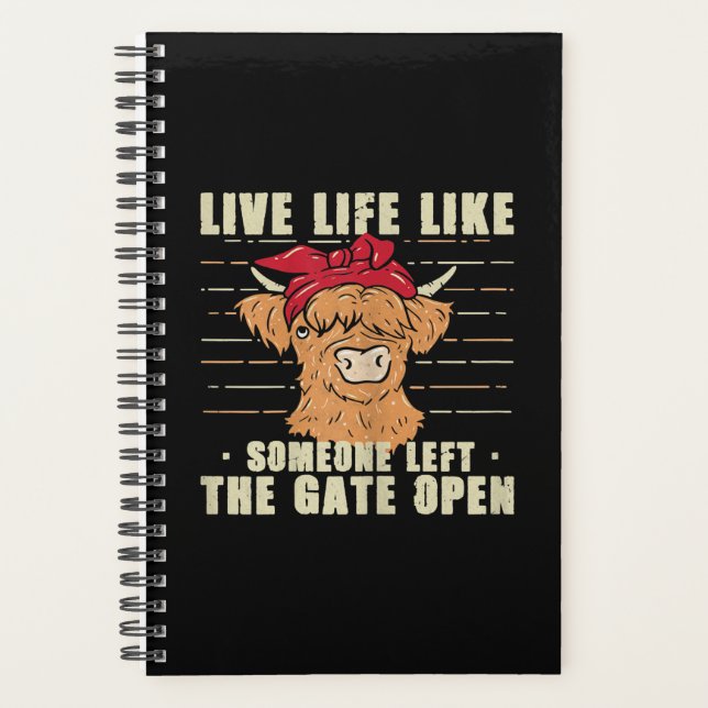 Agenda Vida Ao Vivo Como Alguém Deixou A Porta Aberta De  (Frente)