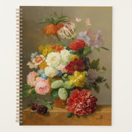 Agenda Vida contínua com Rosas e peônias - Blogueiros A.