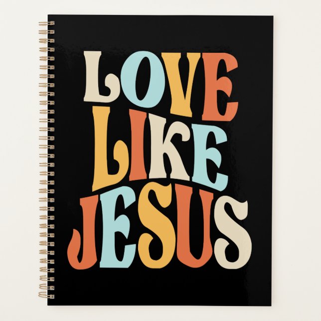 Agenda Vida Justa - Amor Como Jesus (Frente)