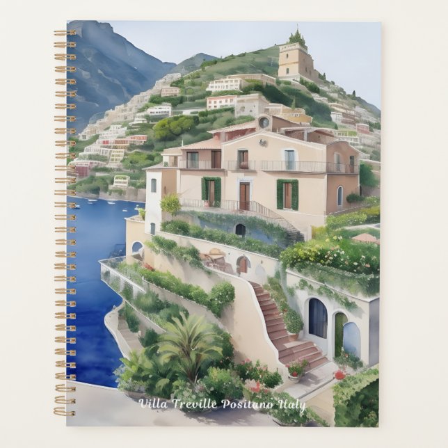 Agenda Villa Treville Positano Itália Arte Exclusiva (Frente)