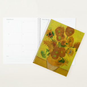 Agenda Vincent Van Gogh 15 Sunflower Painting
