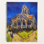 Agenda Vincent van Gogh - A Igreja em Auvers<br><div class="desc">Igreja de Auvers / l'Eglise à Auvers-sur-oise de Vincent Van Gogh em 1890</div>