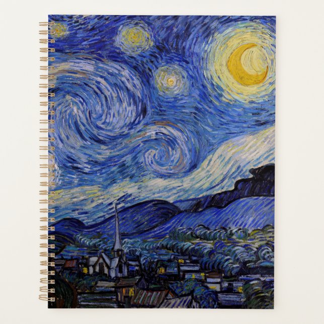 Agenda Vincent Van Gogh - A noite de Starry (Frente)